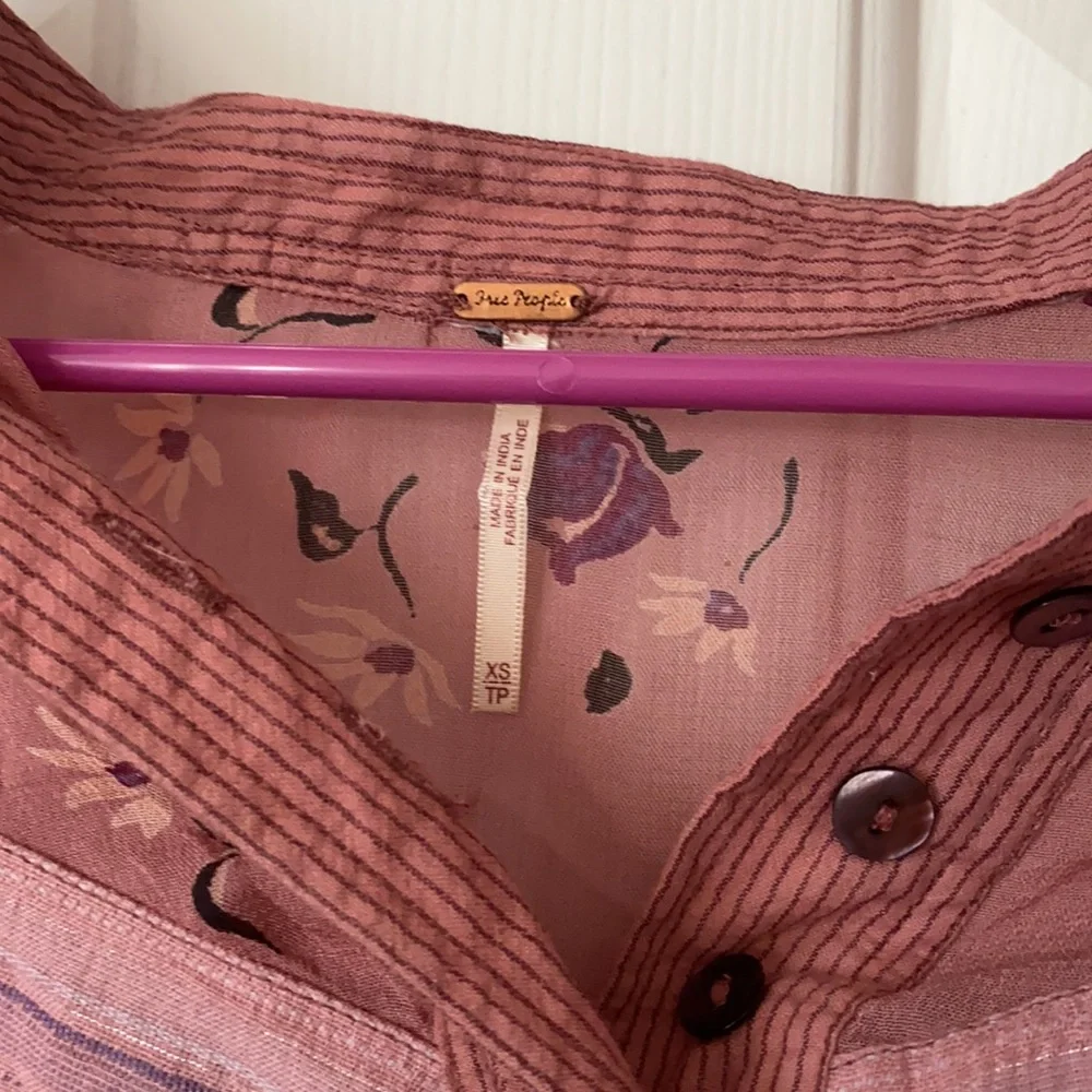 Free People Floral Blouse - Picture 2 of 3